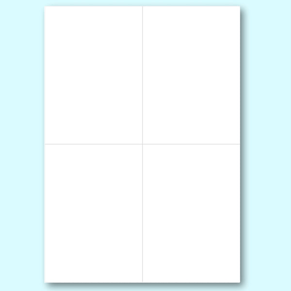 HEROLABEL (40 labels) - Rectangle Compostable Shipping/Branding Labels - A4 Sheets