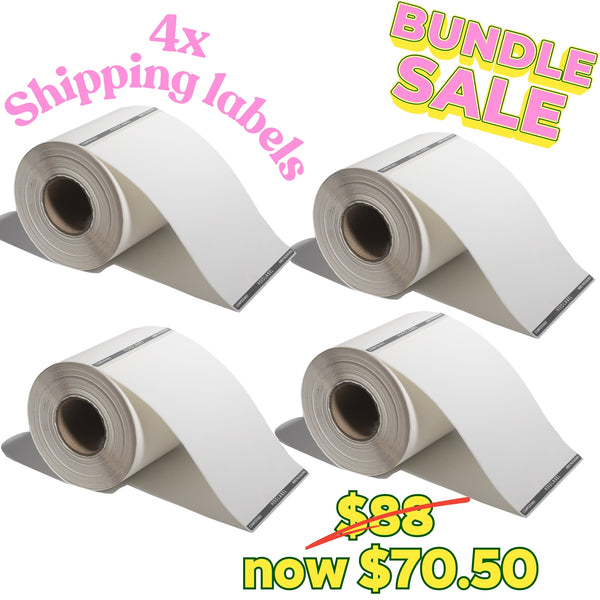 4x Shipping Label Bundle (LIMITED TIME OFFER)