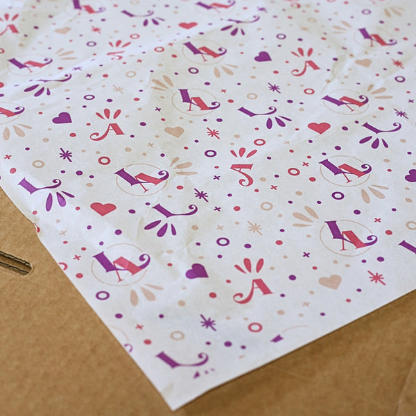 HEROPAPER - Acid Free, Uncoated Custom Printed Tissue Paper