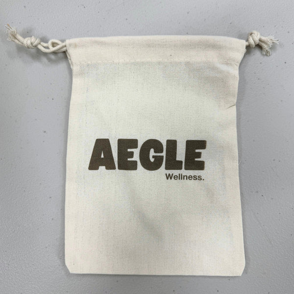 HERO Calico Drawstring Dust Bags - Custom or Plain - made with Recycled Cotton