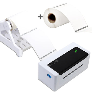 PRE-ORDER - HERO Shipping Label Thermal Printer HZD950-PRO  (Black and White) - USB and Bluetooth Direct Thermal 300DPI