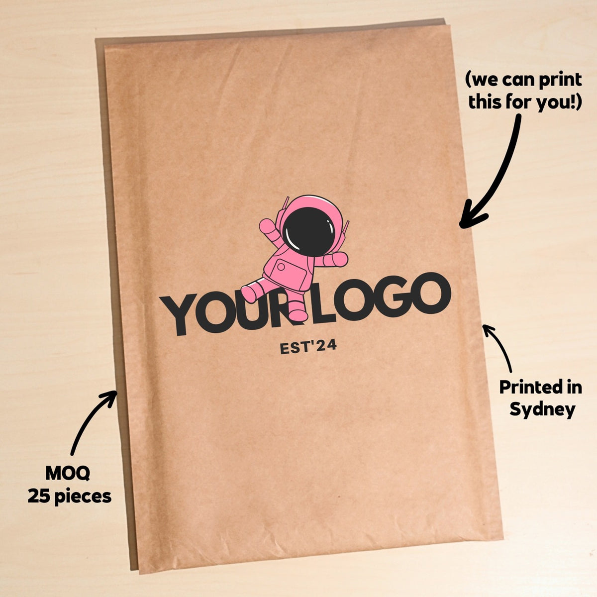 Hero Hex Paper Padded Mailers | Sustainable Packaging | Hero Packaging