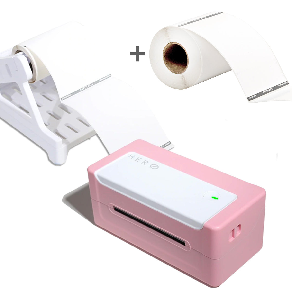 Purchase Pink Direct Thermal Label Printer | Hero Packaging