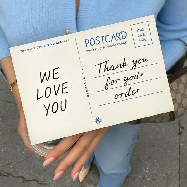 Custom A5 Thank You Cards