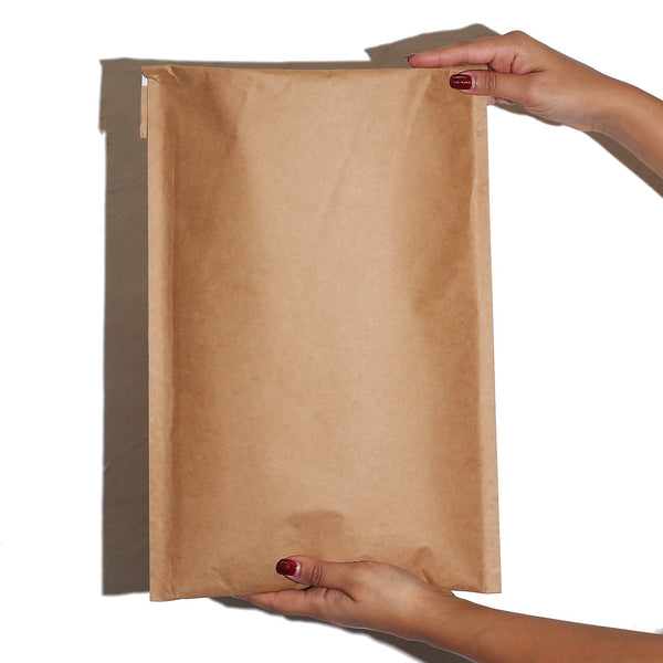 HEROHEX Paper Padded Mailers - 100% Recycled - from packs of 25