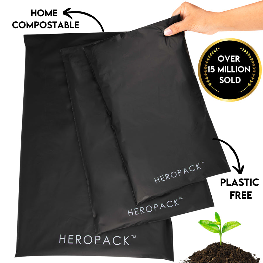 Compostable Mailers & Shipping Bags | Hero Packaging