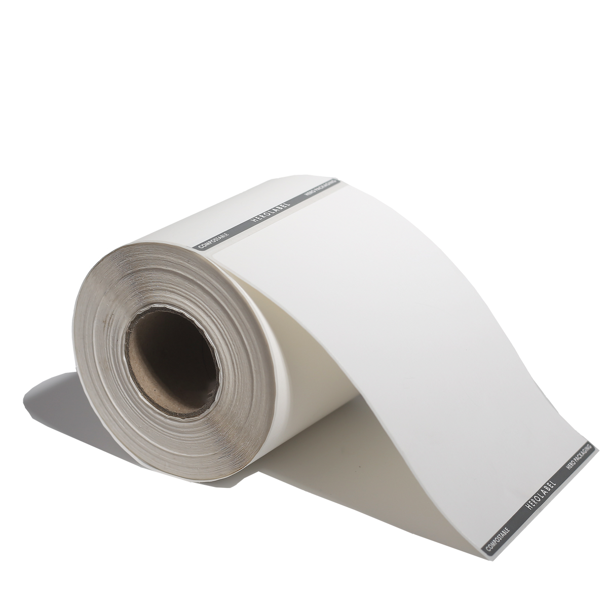 Mesh Packing Labels Compostable Shipping Labels on Rolls | Hero Packaging